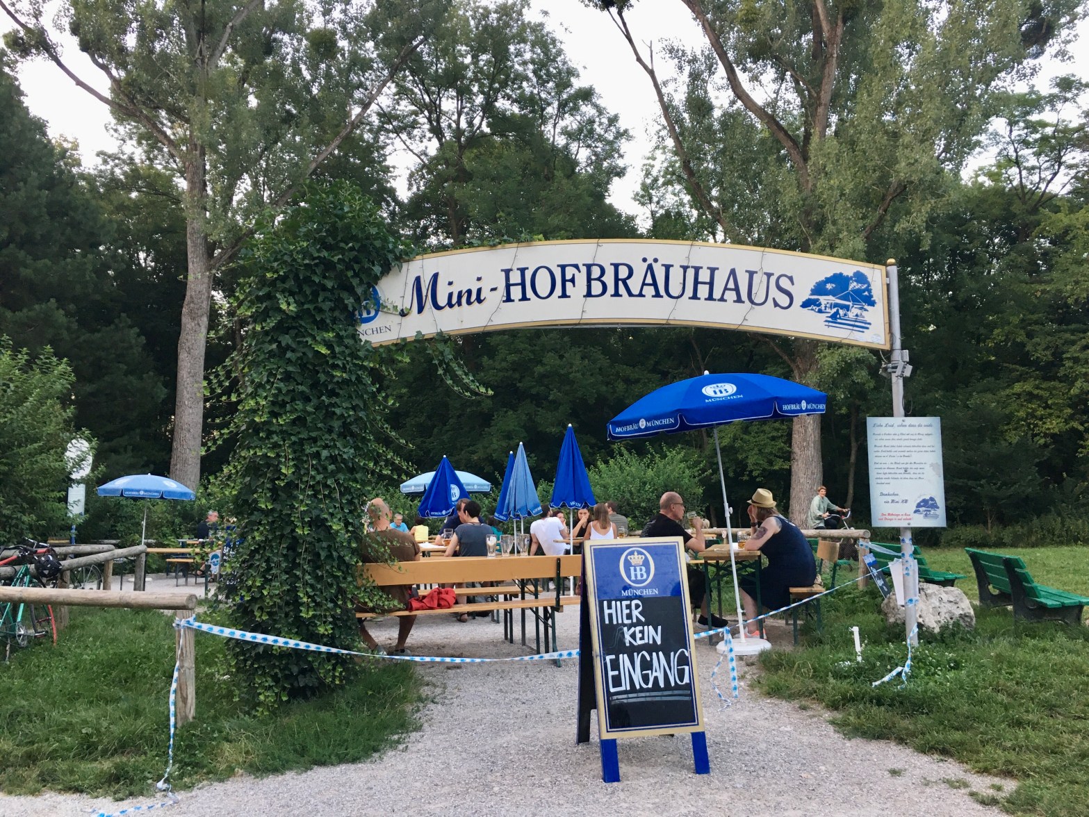 Entrance to the Mini-Hofbrauhaus